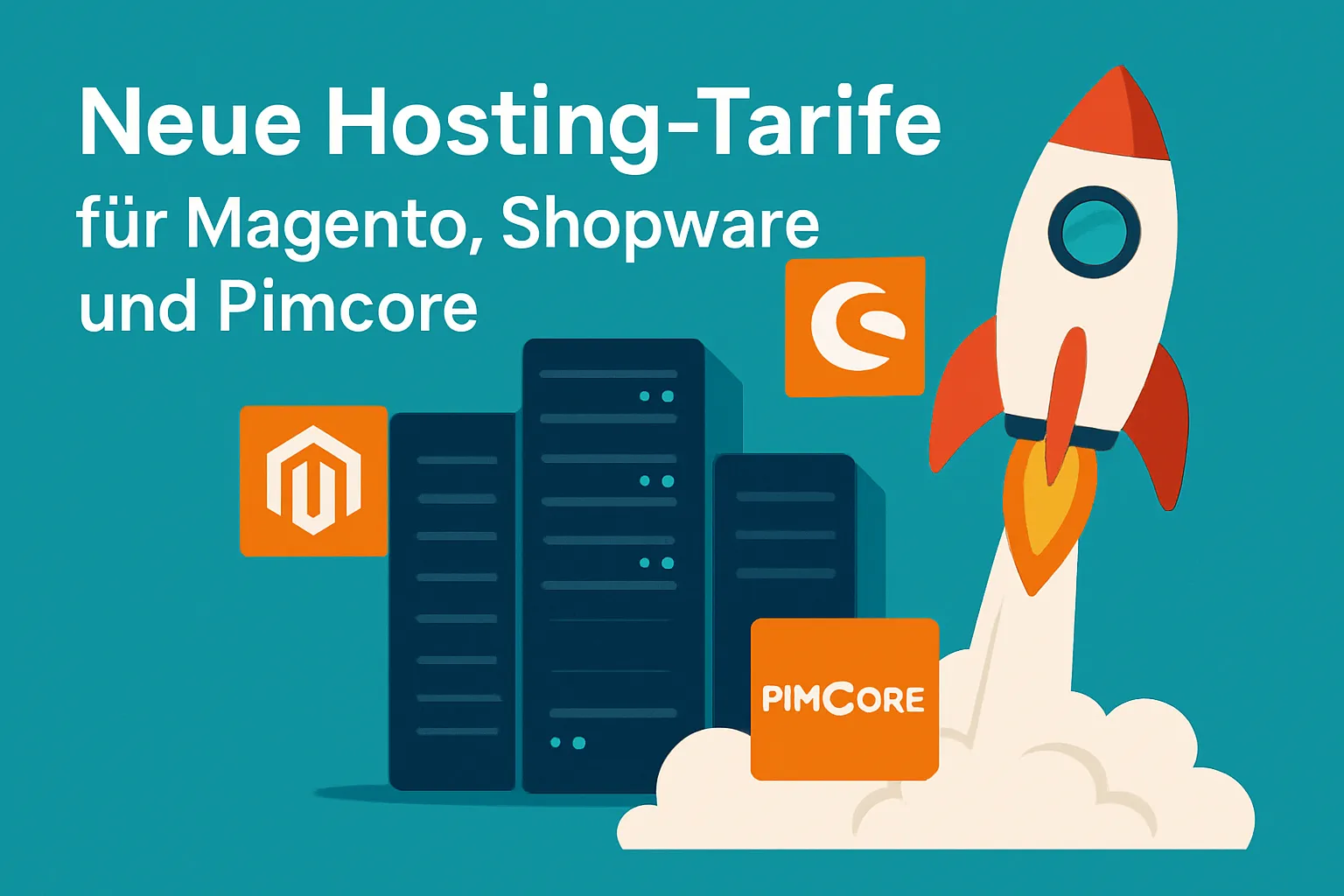 Tarif-Generation v6 für E-Commerce-Hosting bei rack::SPEED — Magento, Shopware und Pimcore mit ValKey, OpenSearch und RabbitMQ